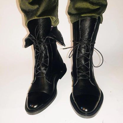 Black PU Ankle Boots for Women – Comfort and Style for Every Occasion