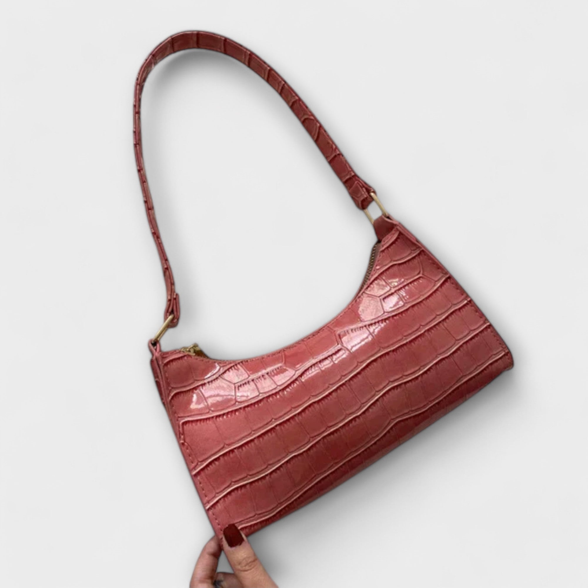 Shiny Leather HLaura Bag - Perfect Style and Functionality