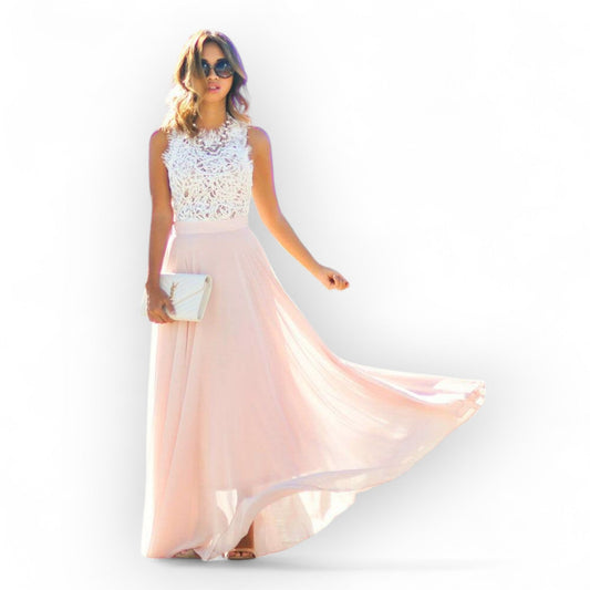 Elegant Summer Dress Made of Breathable Fabric