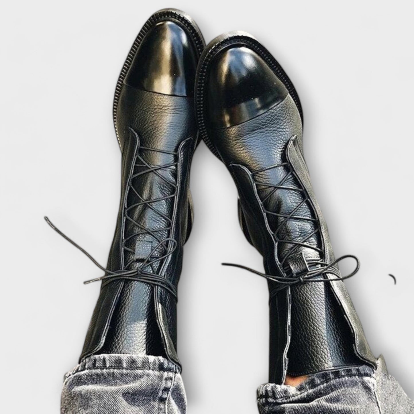 Black PU Ankle Boots for Women – Comfort and Style for Every Occasion