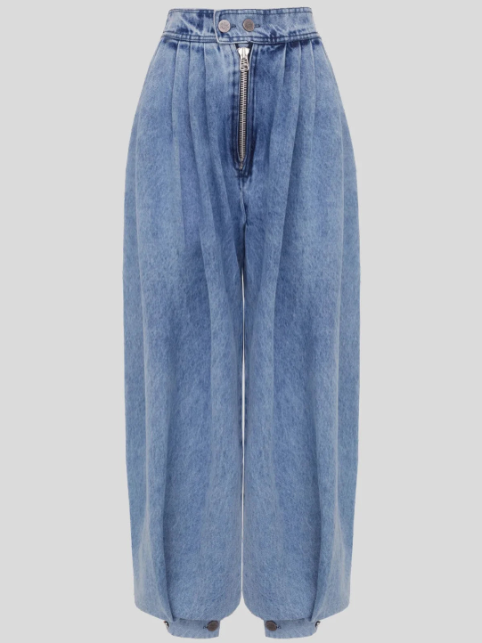 Ona | High-Waisted Balloon Jeans