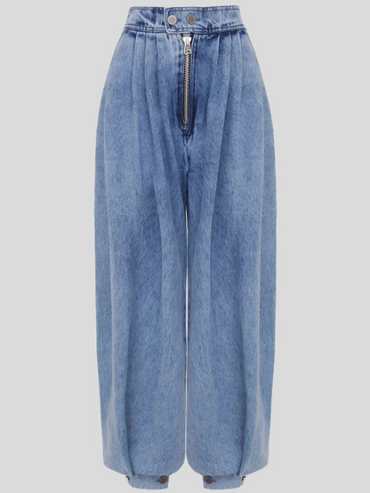 Ona | High-Waisted Balloon Jeans