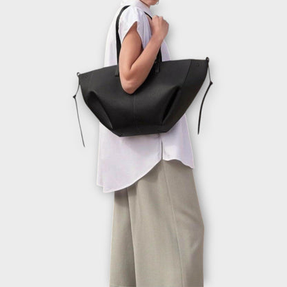 Stylish Italian Leather Handbag - Aura Bag