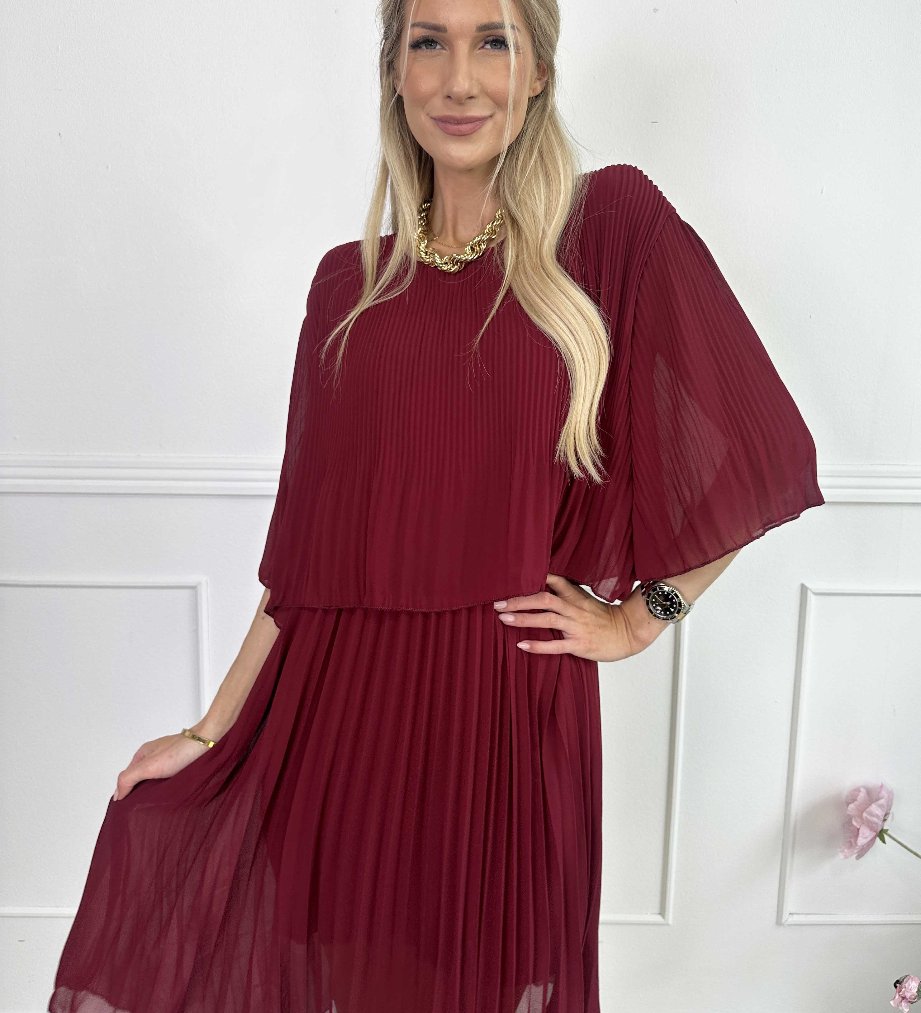 Kristina - Sweet Inflatable Dress with a Rafia Layer