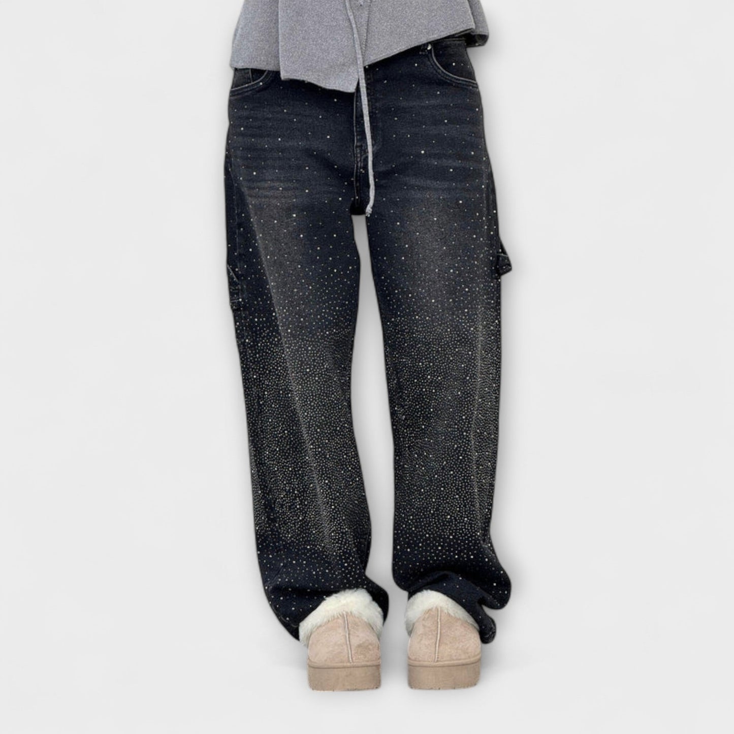 Balloon Carpenter Jeans for Women - Comfort and Unique Design
