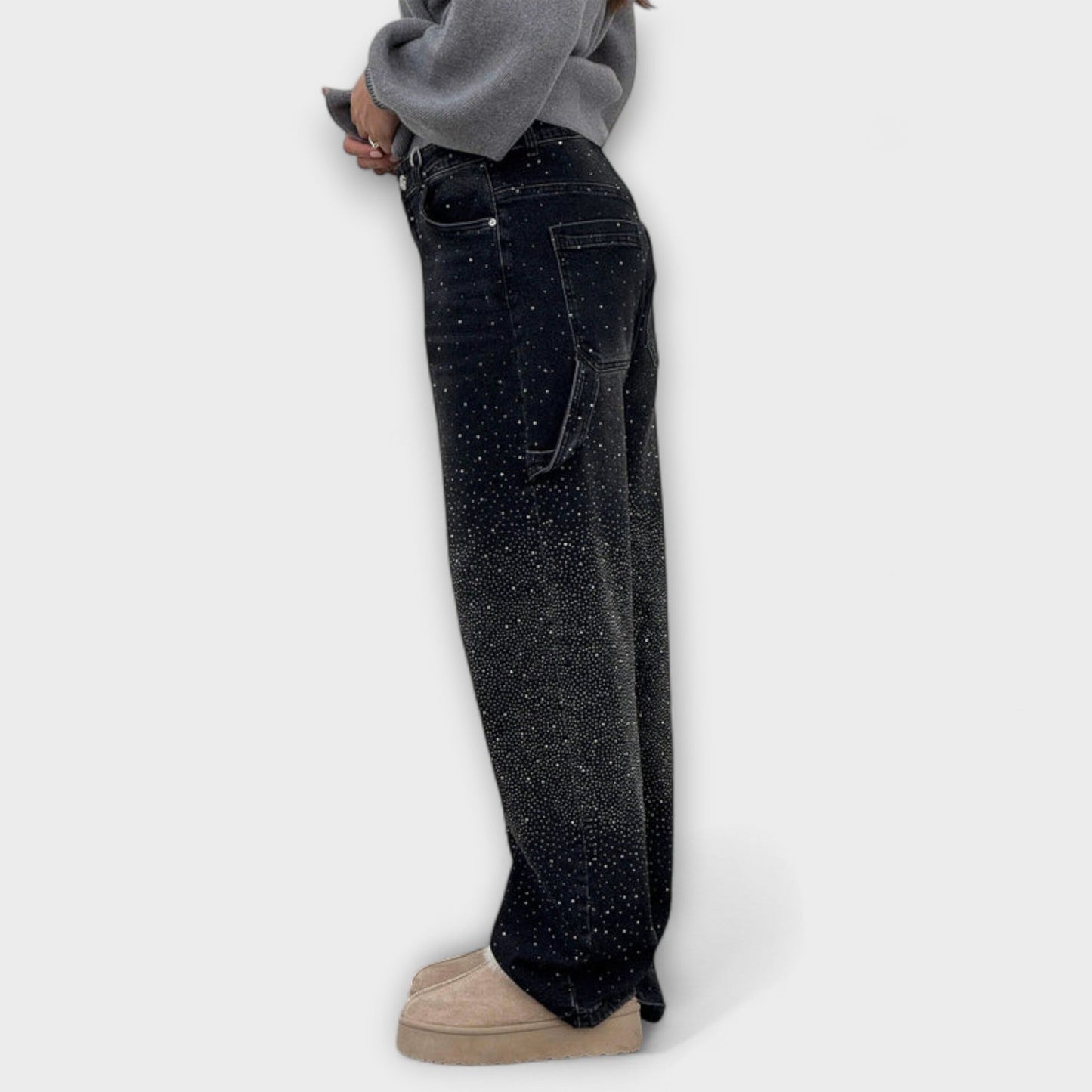 Balloon Carpenter Jeans for Women - Comfort and Unique Design
