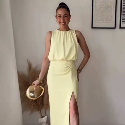 Lina™ | Elegant Midi Dress