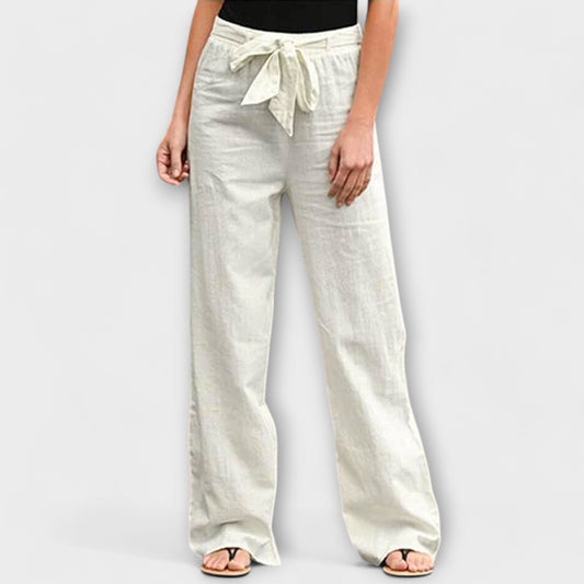 Light Linen Pants by Lauren - Comfort and Elegance