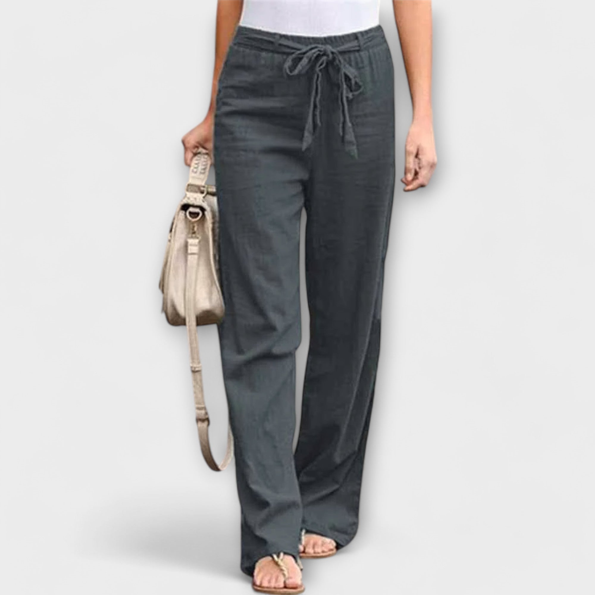 Light Linen Pants by Lauren - Comfort and Elegance