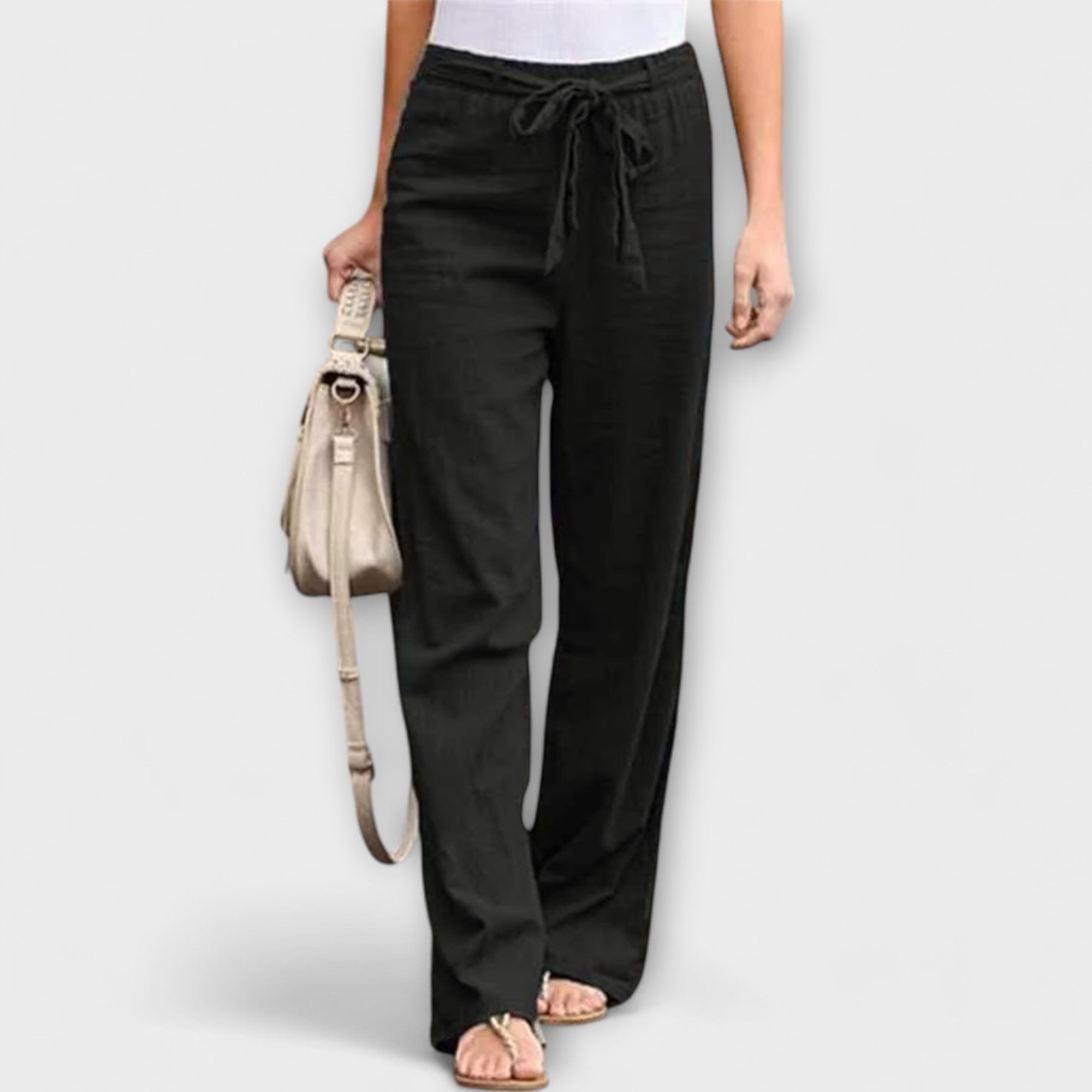Light Linen Pants by Lauren - Comfort and Elegance