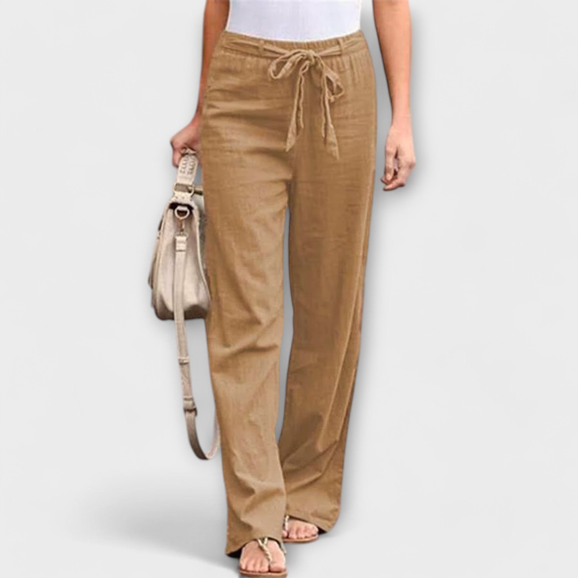 Light Linen Pants by Lauren - Comfort and Elegance