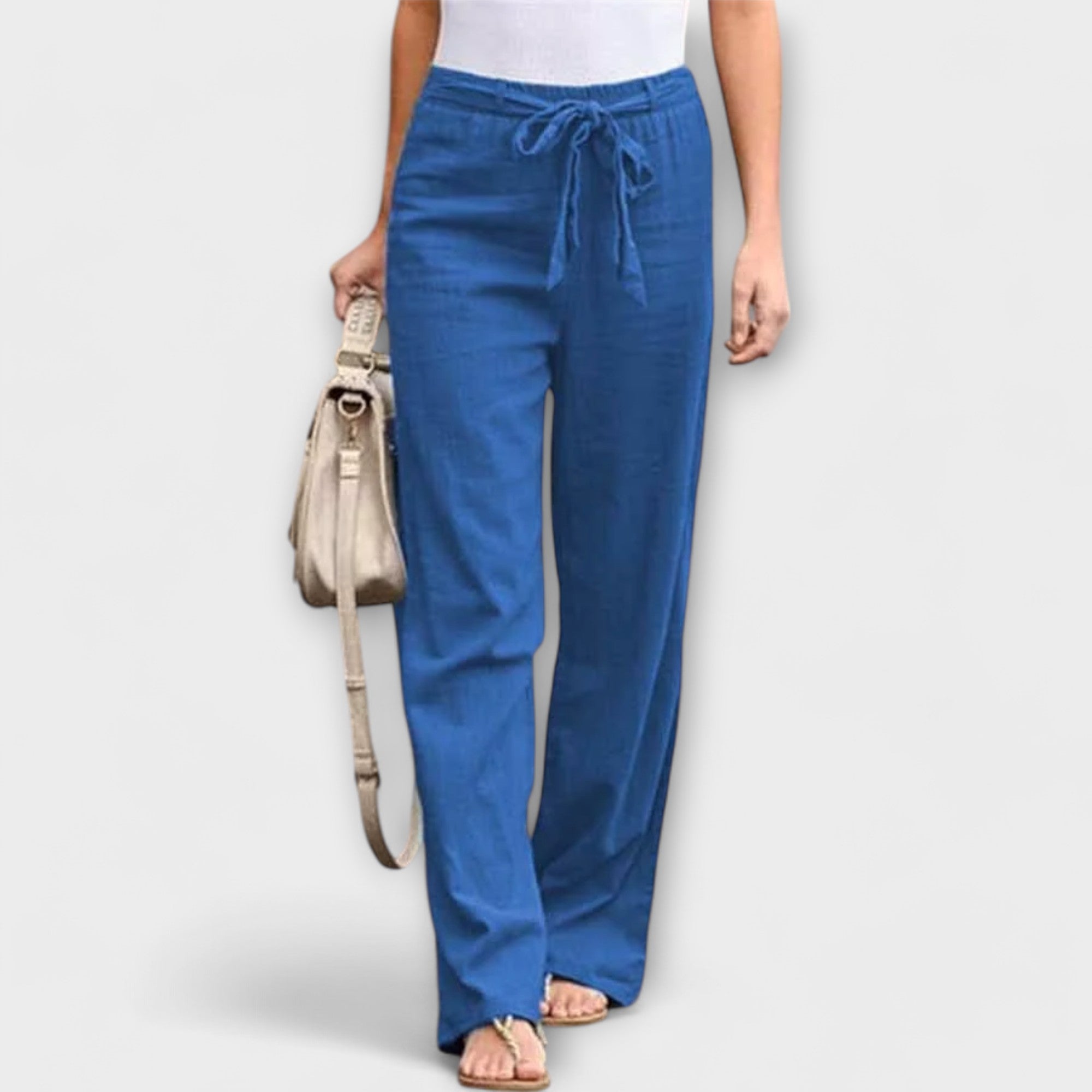 Light Linen Pants by Lauren - Comfort and Elegance