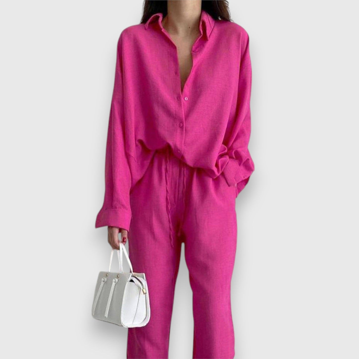 Louisa – Summer Set with Shirt and Wide Pants