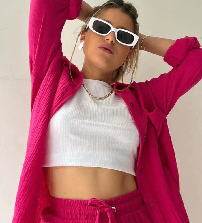 FLORIANA™|COORDINATO ESTIVO ELEGANTE