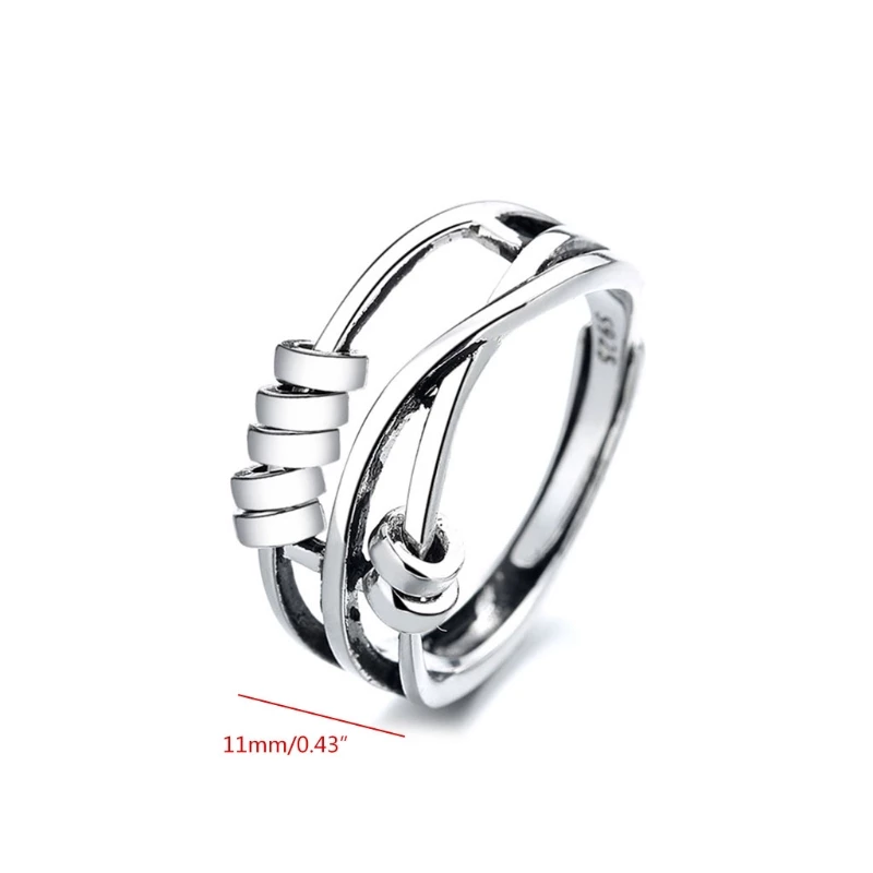 Elegant Spinner Ring for Anxiety Relief