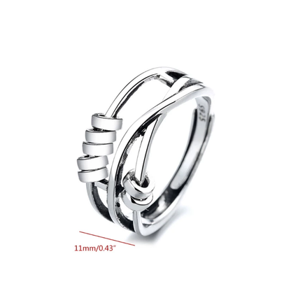 Elegant Spinner Ring for Anxiety Relief
