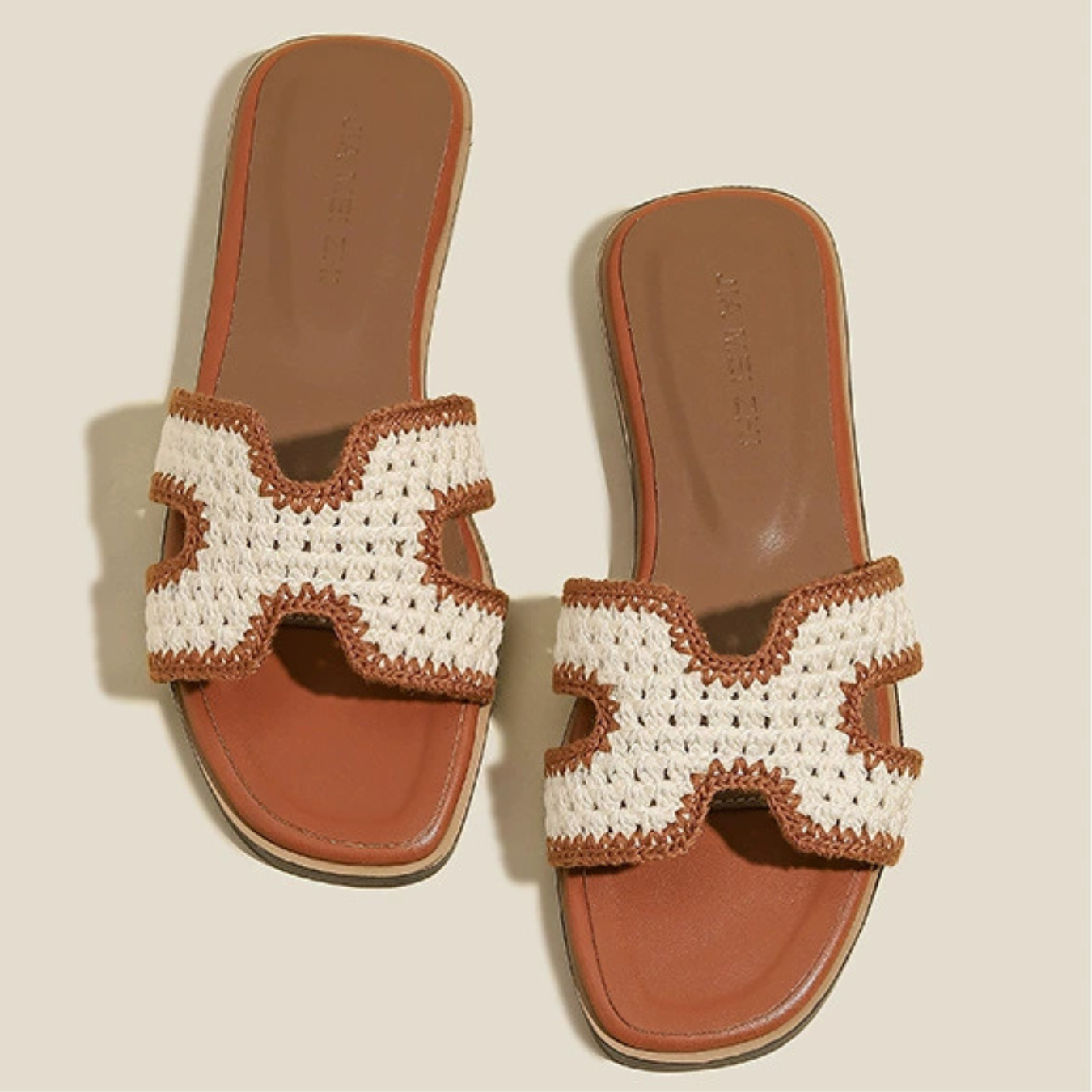 Camille Raphia – Elegant Sandals