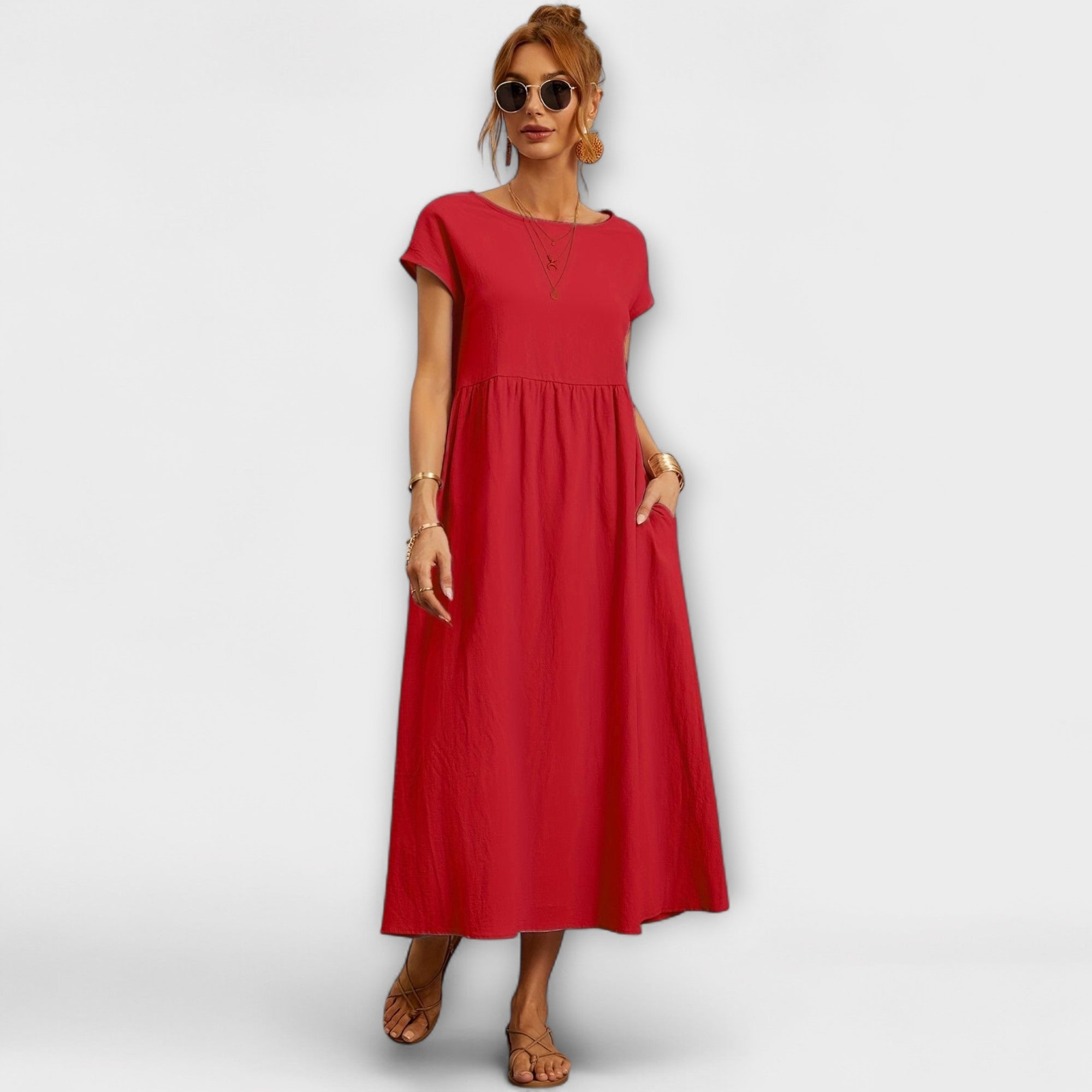Light Magnolia Dress for Women - Comfort and Elegance Every Day