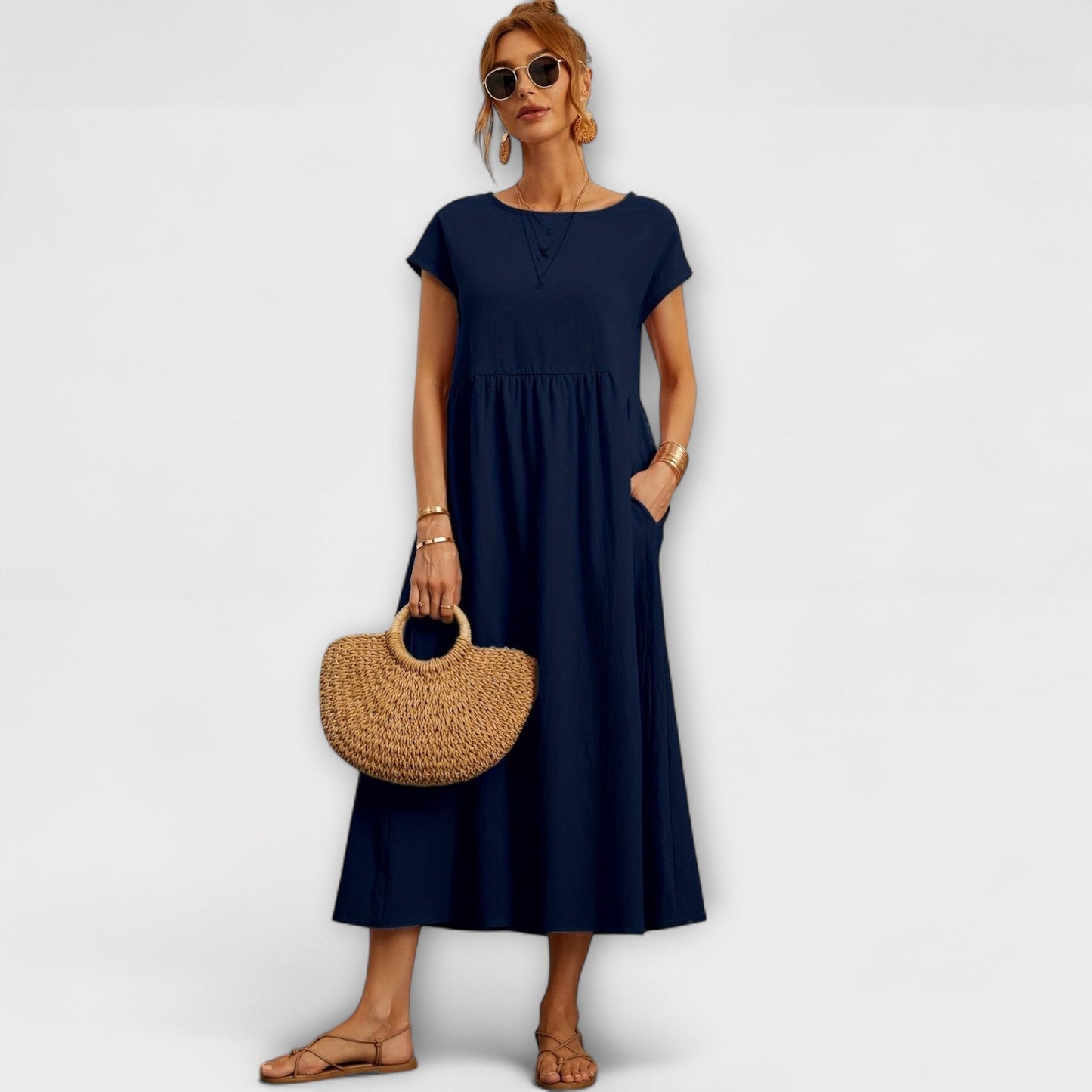 Light Magnolia Dress for Women - Comfort and Elegance Every Day