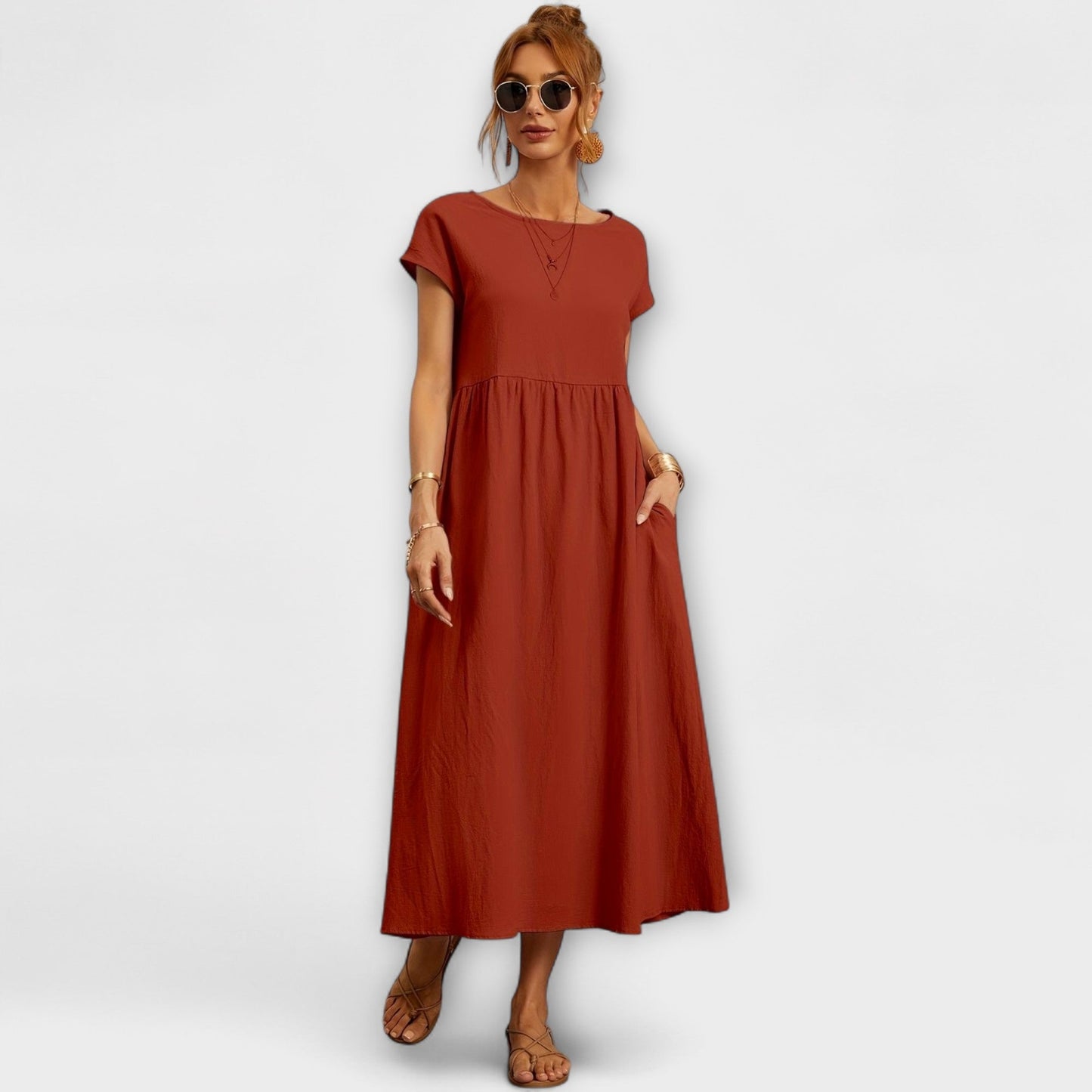 Light Magnolia Dress for Women - Comfort and Elegance Every Day