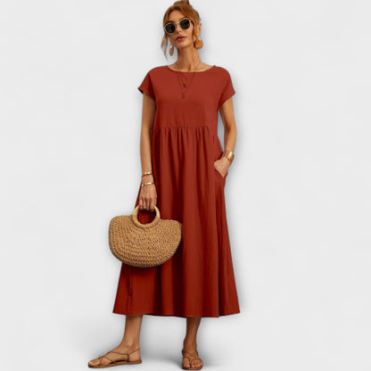 Light Magnolia Dress for Women - Comfort and Elegance Every Day