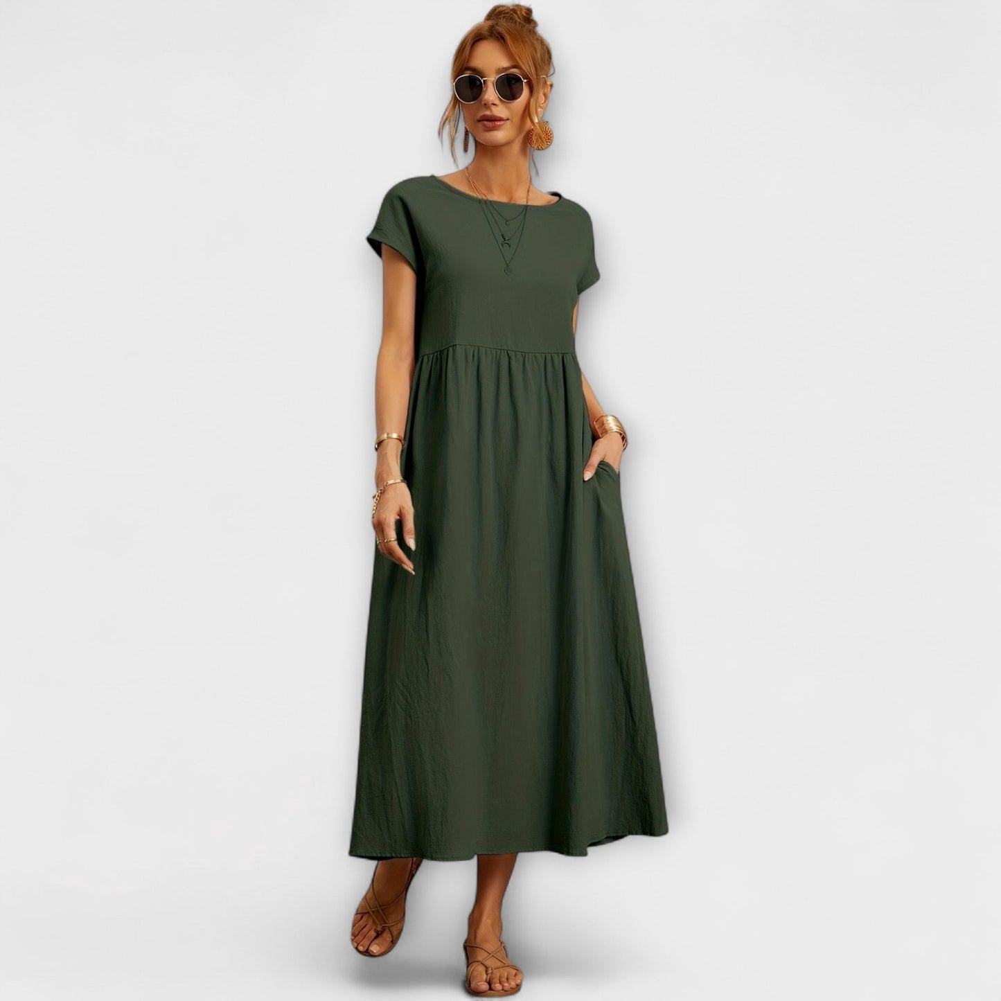 Light Magnolia Dress for Women - Comfort and Elegance Every Day