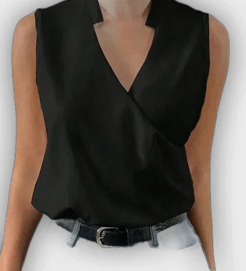 Summer V-Neck Top for Women