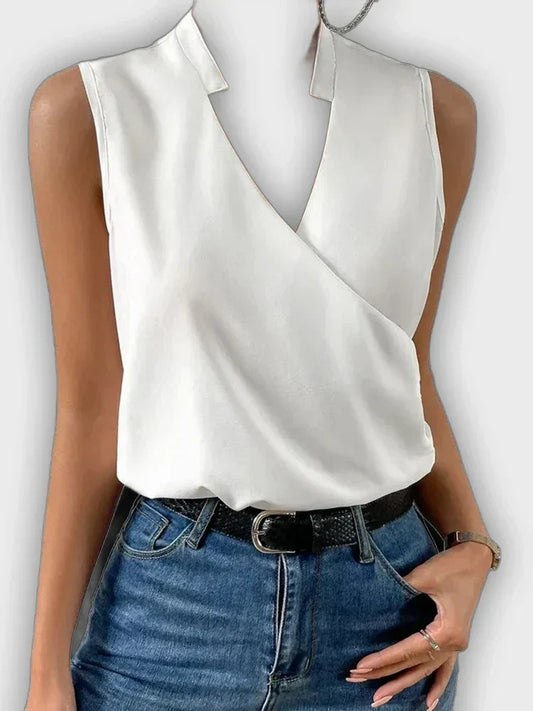 Summer V-Neck Top for Women