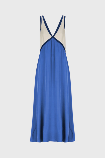 Boho Summer Dress with V-Neck