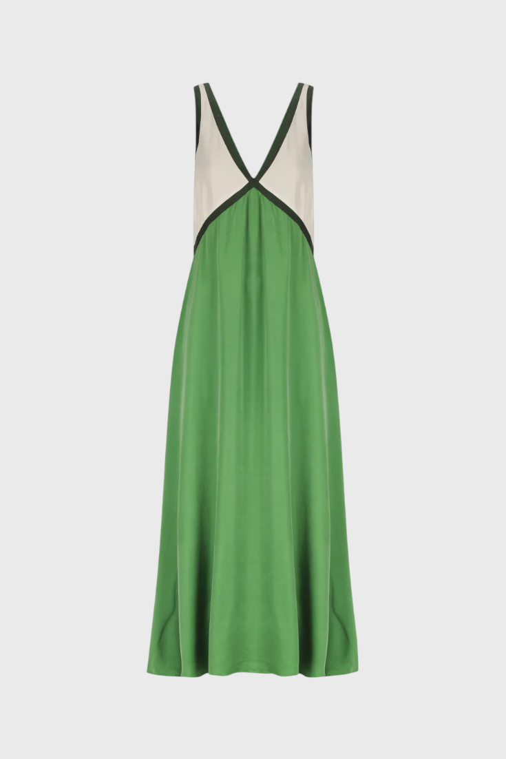 Boho Summer Dress with V-Neck