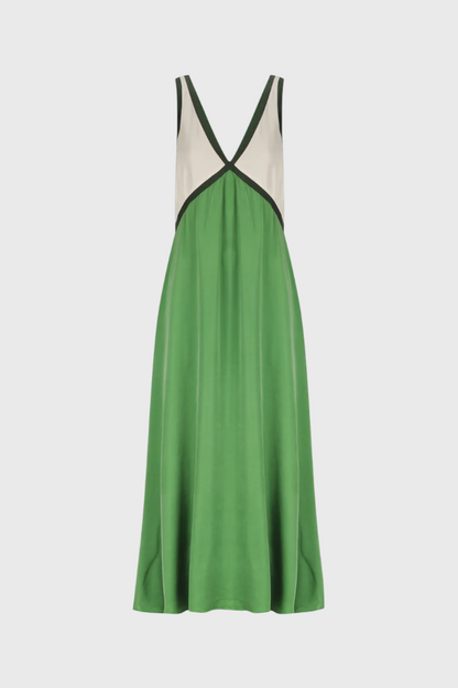 Boho Summer Dress with V-Neck
