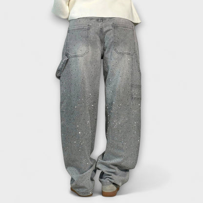 Balloon Carpenter Jeans for Women - Comfort and Unique Design
