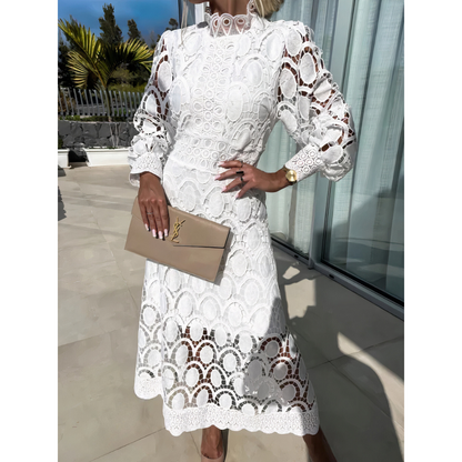 Shimmering and Feminine Lace Dresses