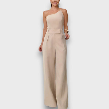 Koma – Asymmetrical Jump Suit in Quiet Balance