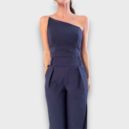 Koma – Asymmetrical Jump Suit in Quiet Balance