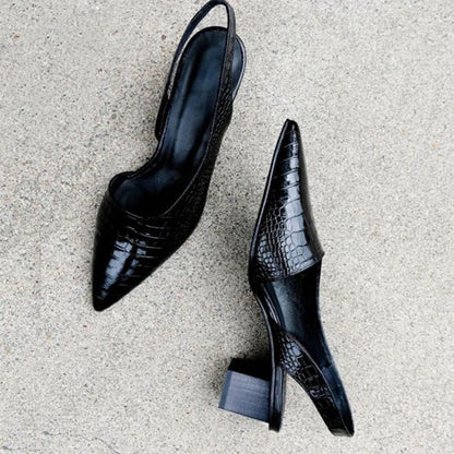 Lynn | Orthopedic Heels with Wide Toe