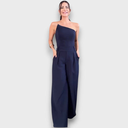 Koma – Asymmetrical Jump Suit in Quiet Balance