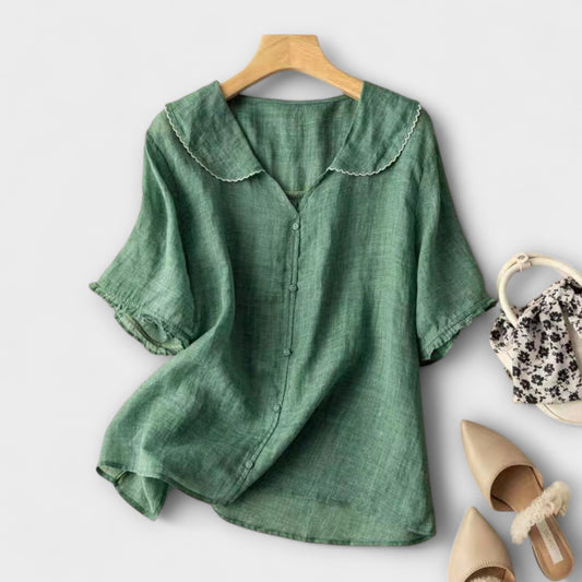 Brenda Linen Shirt - Elegance and Daily Comfort