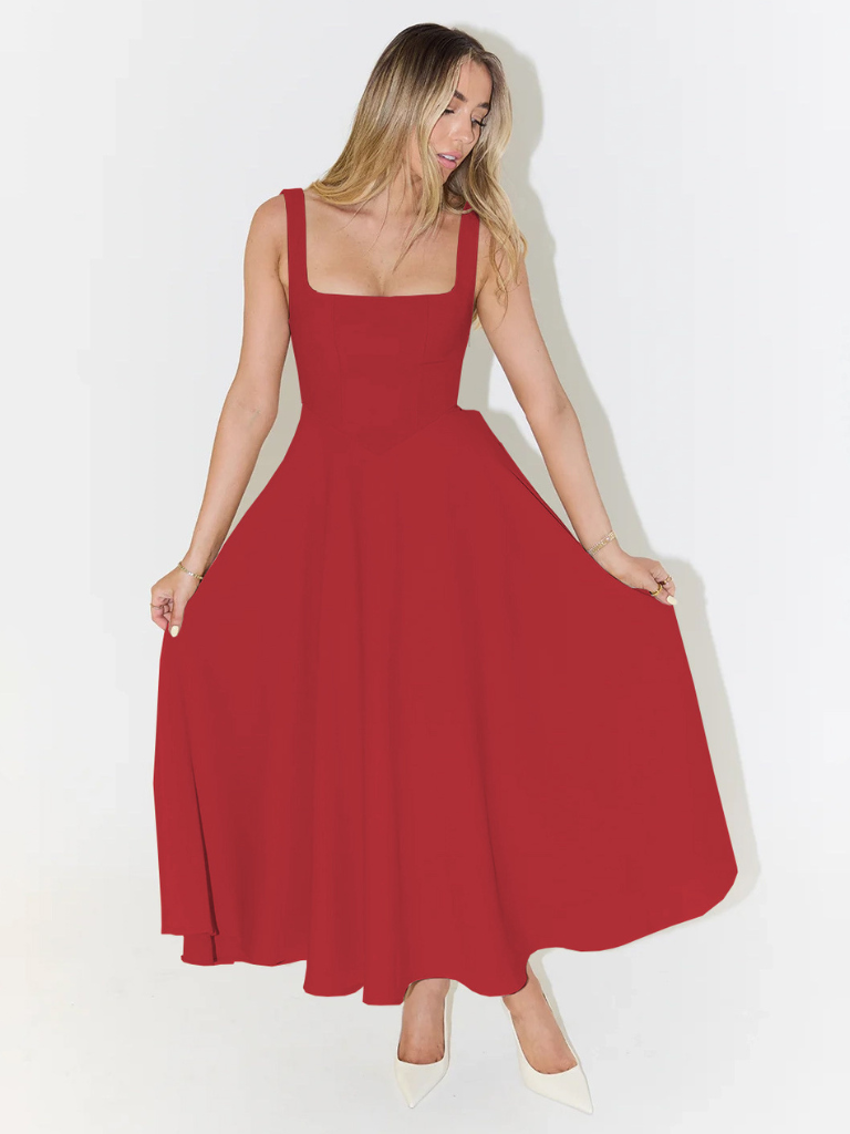 Scarlet Grace | Elegant Dress