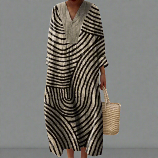 Irene™ | Monochrome Libent Dress