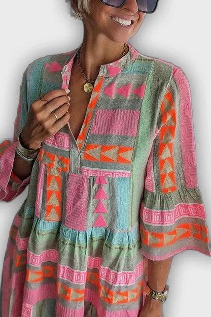 Julian Boho Layered Dress - Comfortable and Stylish