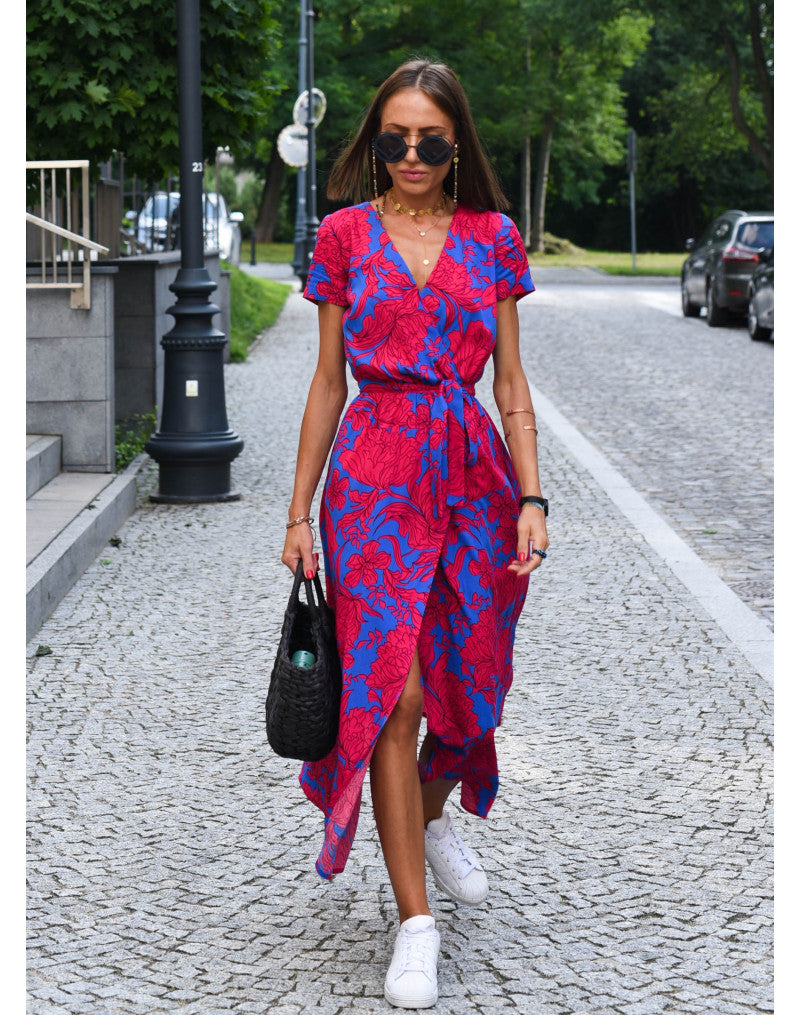 Amalia | Floral Midi Dress
