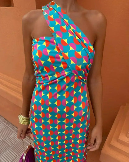 Irimgardi - Elegant Midi Dress