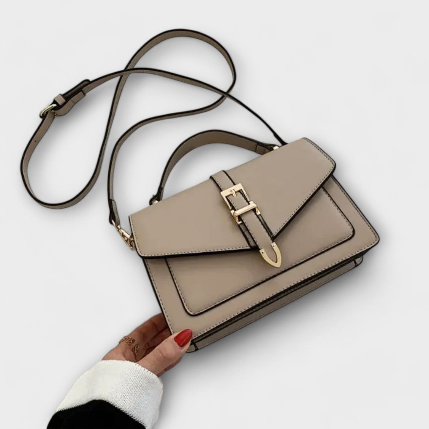 Classic Side Bag - Elegant PU Leather
