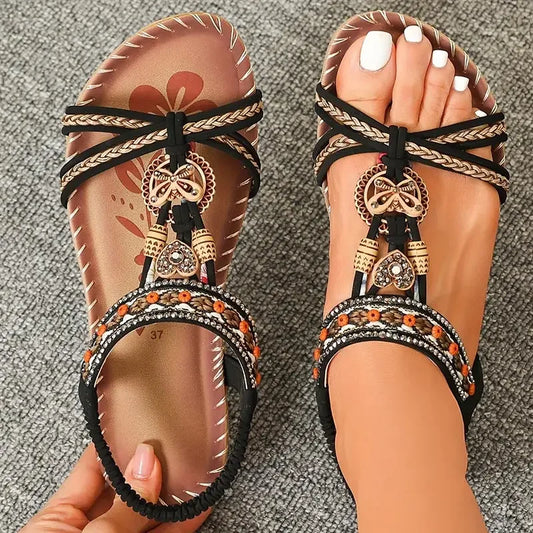 Bianca | Elegant Bohemian Sandals for Summer