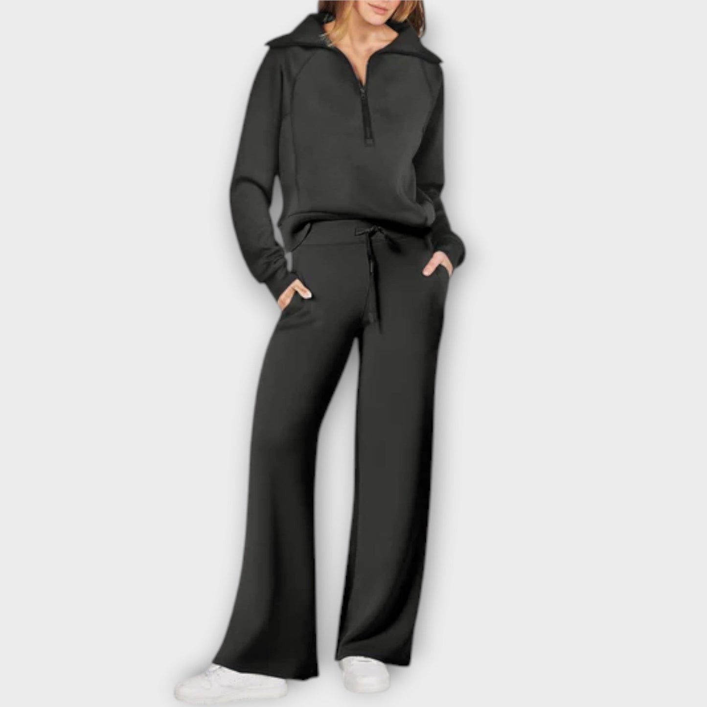 Aloria – Modern Cozy Set with Wide Legs