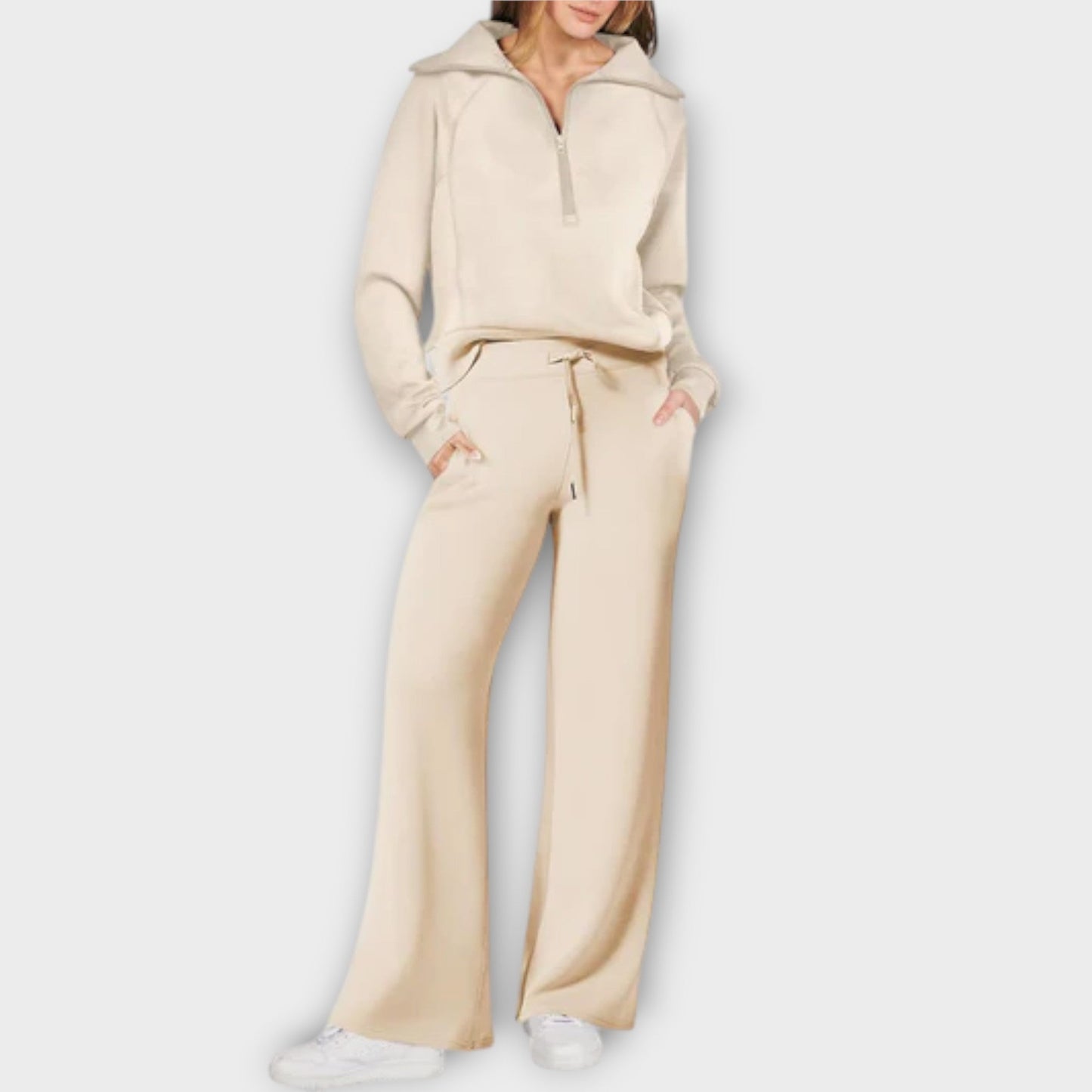 Aloria – Modern Cozy Set with Wide Legs