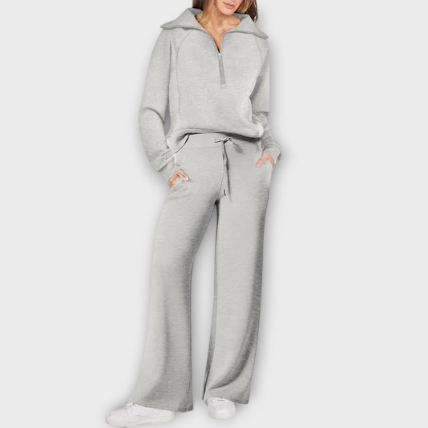 Aloria – Modern Cozy Set with Wide Legs