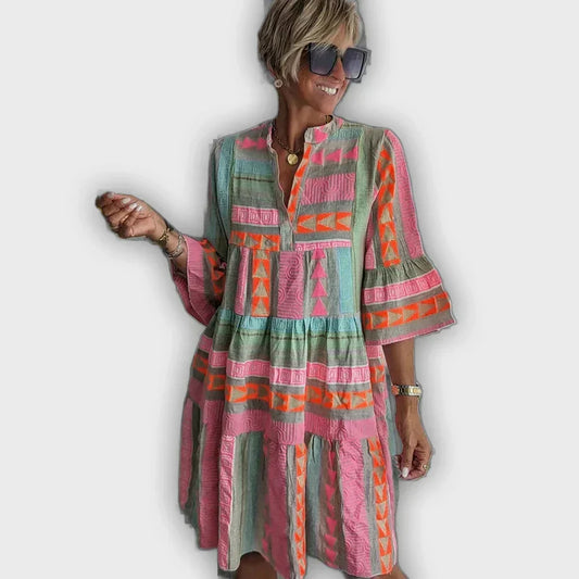 Julian Boho Layered Dress - Comfortable and Stylish