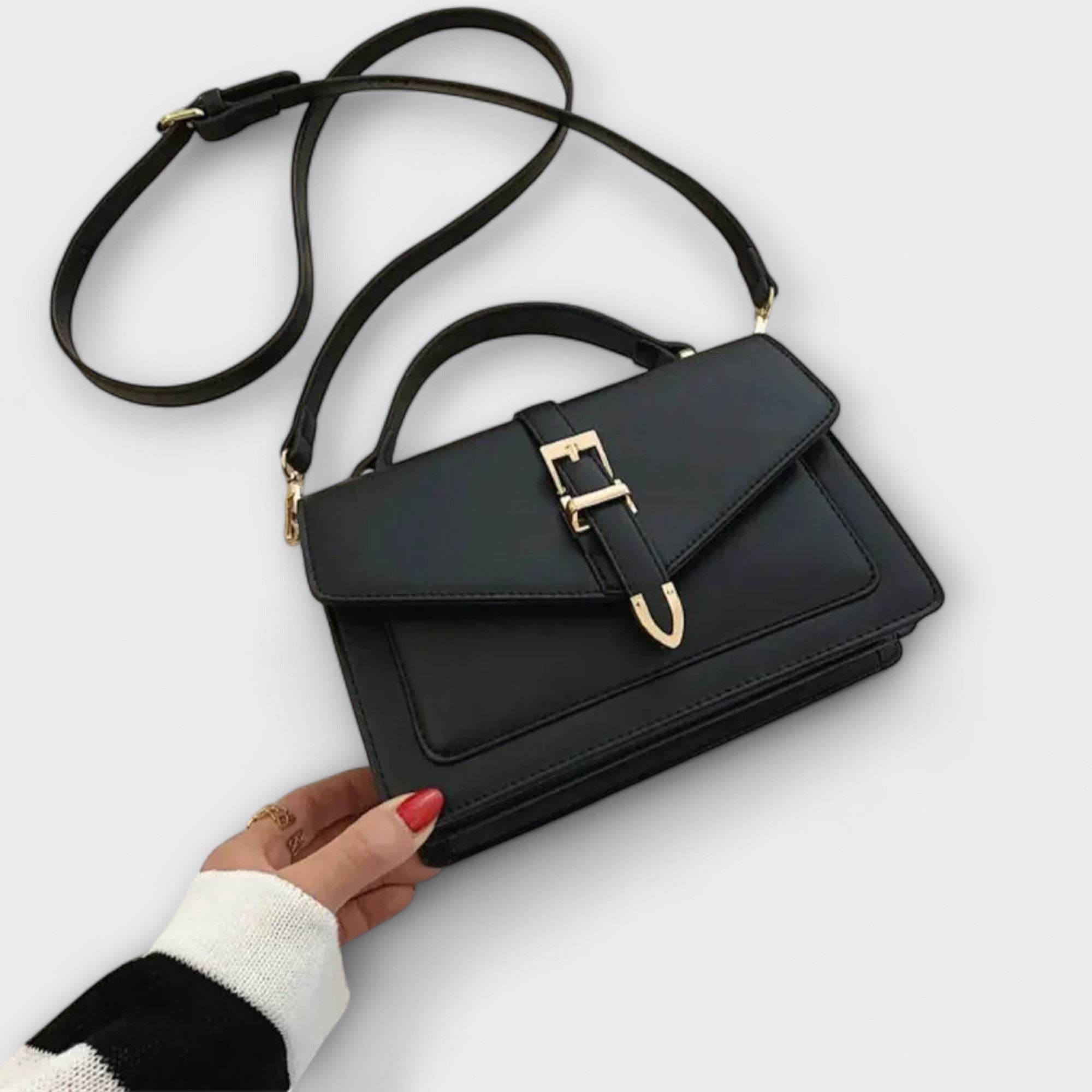 Classic Side Bag - Elegant PU Leather